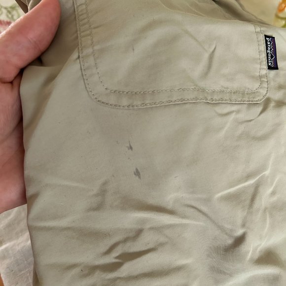 Patagonia sand drawstring hiking pants women's sz 8 - Picture 10 of 10